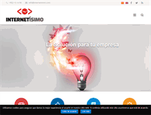 Tablet Screenshot of internetisimo.com